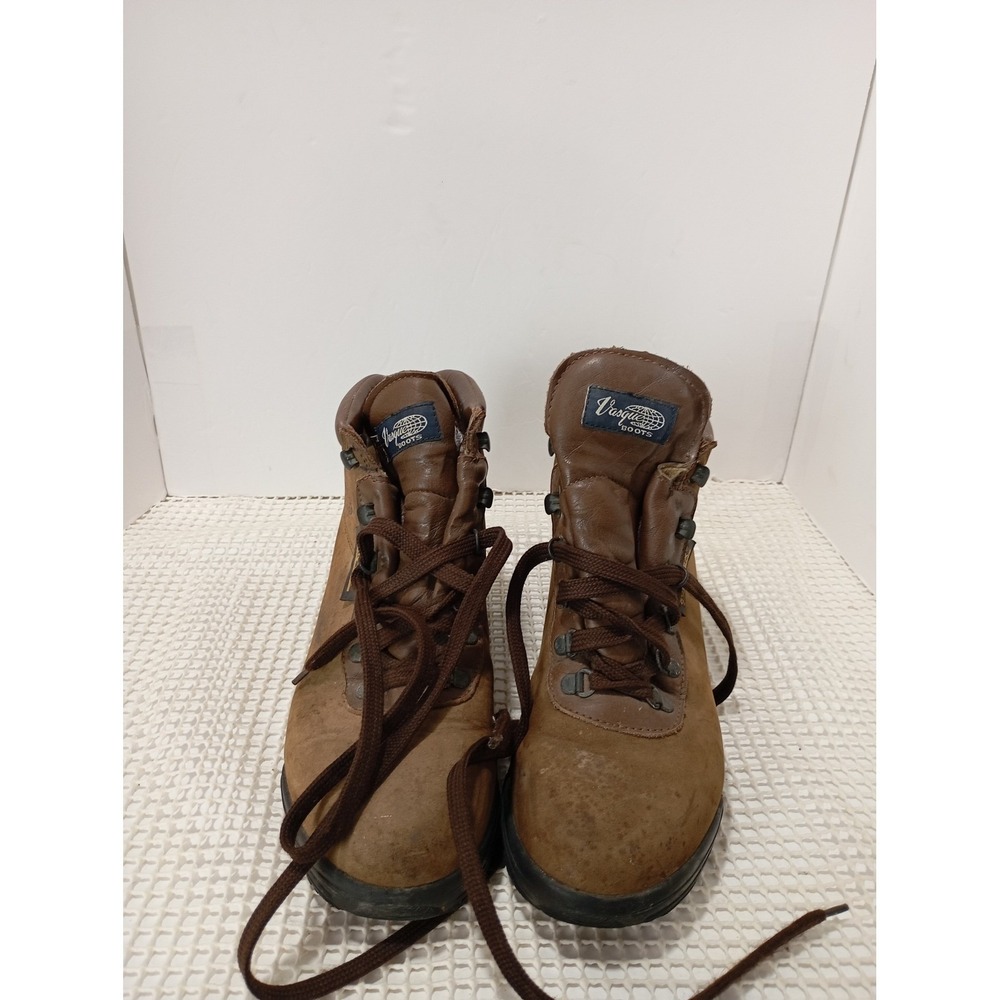 Vasque Hiking Boots G0r3 T3x Upper cowhide Women size Large 96 Wood Brown